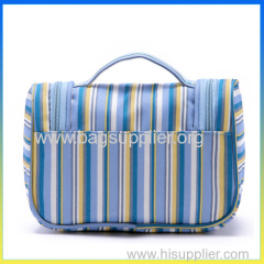 Summer large capacity handbag cosmetic bag stripe hanging convenience goods makeup