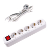 5 gang extension socket with wire and switch