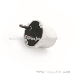 white color european power plug