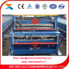 double layer roof sheet roll forming machine china manufacturer