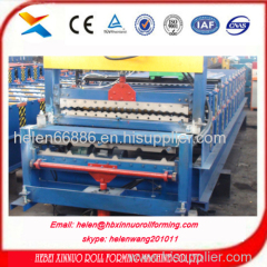 double layer roof sheet roll forming machine china manufacturer