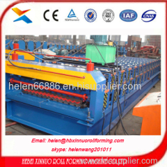 Africa hot sale type double layer roll forming machine