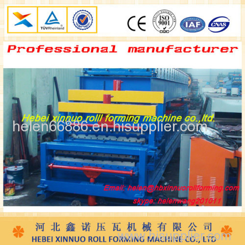 china manufacturer double layer roll forming machine botou