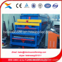 china manufacturer double layer roll forming machine botou