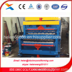 china manufacturer double layer roll forming machine botou