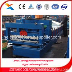 glazed roofing tile roll forming machine botou factory