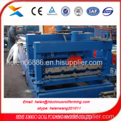 glazed roofing tile roll forming machine botou factory