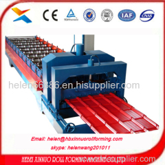 glazed roofing tile roll forming machine botou factory