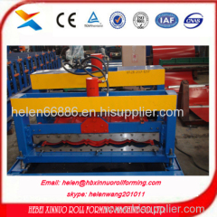 russia popular type glazed type roll forming machine china manufacturer