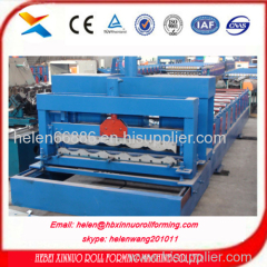 russia popular type glazed type roll forming machine china manufacturer