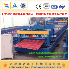 russia popular type glazed type roll forming machine china manufacturer