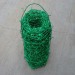 Green colour iron barbed wire