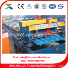 russia popular type glazed type roll sheet forming machine china manufacturer