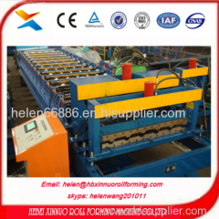 russia popular type glazed type roll sheet forming machine china manufacturer