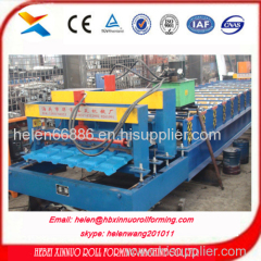 russia popular type glazed type roll sheet forming machine china manufacturer