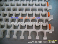 Modular Sideflexing plastic conveyor belt (2200TAB)46mm pitch