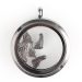 Various Kinds Platinum Plated Alloy Vintage Footprint Floating Locket Charms Wholesale in China