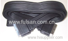 21 pin flat SCART TO SCART Cable