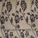 Flocking Organza Curtain Fabric