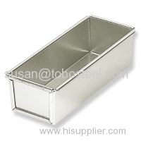 Light Bread Tin Bakery Equipment Non-stick With P.T.F.E