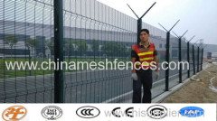 welded security anti climbing fence 12.7x76.2mm x 4mm