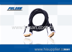 HDMI to DVI cable 6ft gold plated