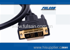 HDMI to DVI cable 6ft gold plated