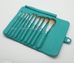 10PCS Green Makeup Brush Set