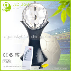 6W LED World Cup Magic Ball with Music and Remote Controller