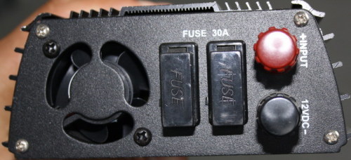 500W DC12V input power inverter with USB