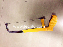 Adjustable steel hacksaw frame