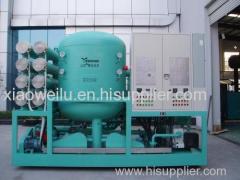 Coalescing dehydration and separation oil purifier