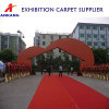Nonwoven needle punched exhibition carpet