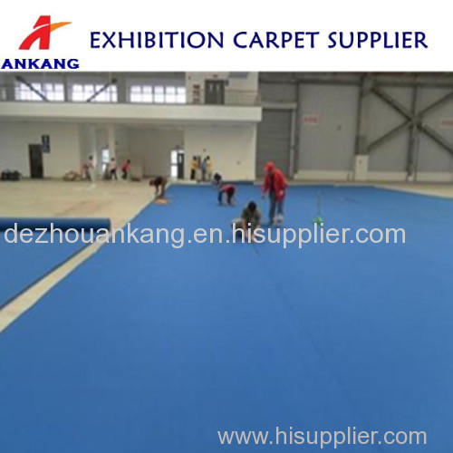 Colorful carpets exhibition fair events floor decoration