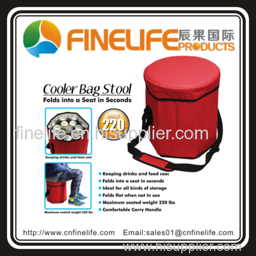 Insulated Fishing stool cooler bag