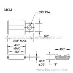 Multilayer High-power High Temperature Mica and PTFE Capacitors