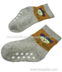 Baby cotton anti-slip socks