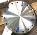 ANSI B16.47 Series A steel blind cover flange