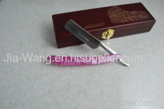 RenRen Stainless Steel Straight Razor Pink Lady