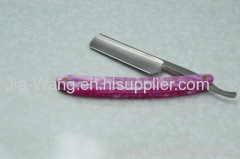 RenRen Stainless Steel Straight Razor Pink Lady