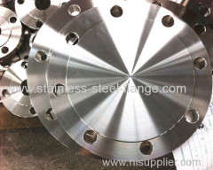 Stainless steel F316L blind flange