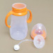 Silicone baby bottles 100% food grade silicone