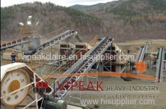 Belt conveyor of stone crusher for sale by manufacturer in China