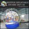 Customized inflatable snow globe