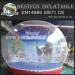 Inflatable snow globe for christmas decoration
