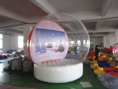Advertising inflatable snow globe ball