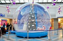Inflatable Snow Globe with LED light