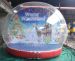 Inflatable snow globe for christmas decoration