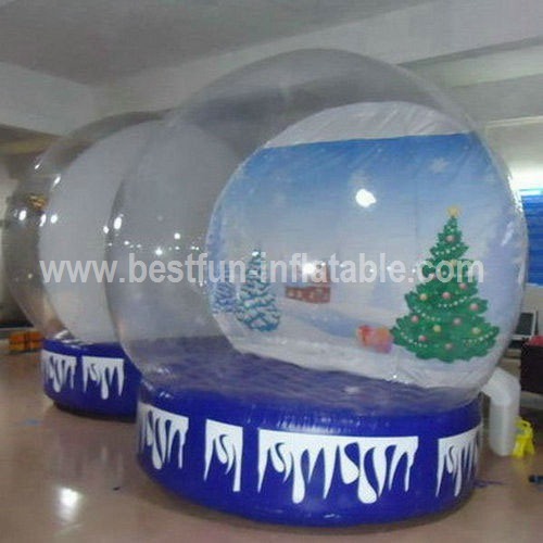 Advertising inflatable christmas globe