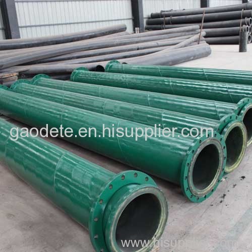 PU lined steel pipe for tailing conveying